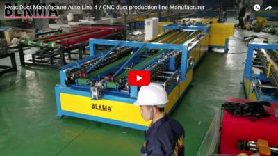 Línea de producción de ducto automático 4